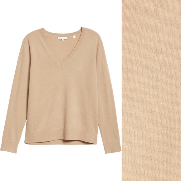 Vince Sweaters - nwt vince cashmere v neck